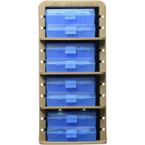 MTM Ammo Rack with 8 Ammo Boxes 
