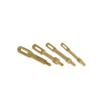Tipton Solid Brass Slotted Tip, Set of 4