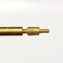 Megaline Brass Tip adapter mal-mal / US rod-EU brush