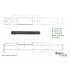ERA-TAC picatinny rail steel - Remington 700 short - 20 MOA