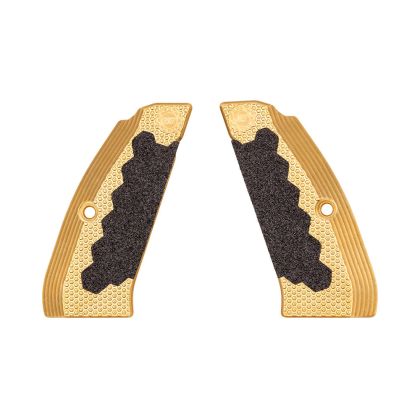 Eemann Tech Brass Long Grips for CZ 75, CZ 75 TS, CZ Shadow 2