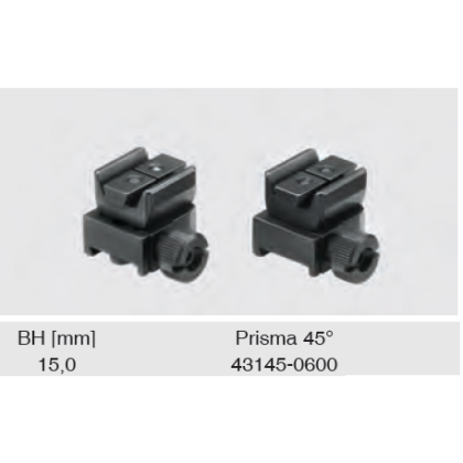 Recknagel Tip-off rings for Steyr SSG 69, Zeiss VM / ZM rail