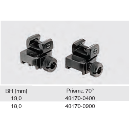 Recknagel Tip-off rings for Steyr SSG 69, 70° prism