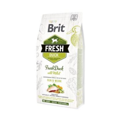 Brit Fresh Duck with Millet Active Run & Work, 2.5 kg