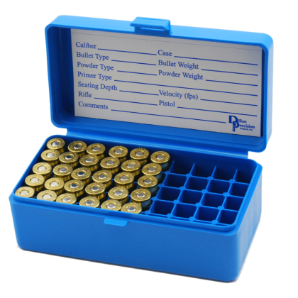 Dillon Ammo Box for .38/.357, 50 rd