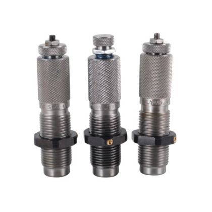 Lyman Three Die Set Rifle 7 mm Remington Mag Carbide Deluxe