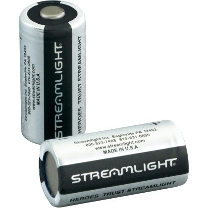 Streamlight CR123A Lithium Batteries (2 Pack)
