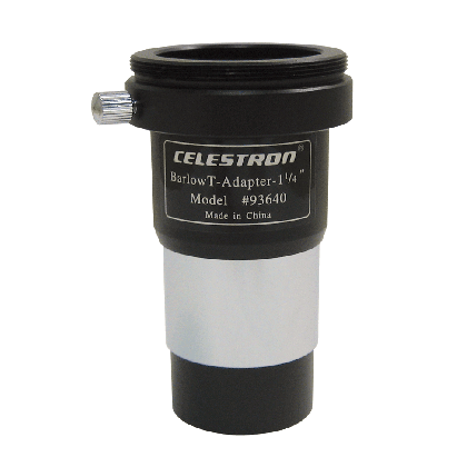 Celestron 2x Barlow and T-Adapter