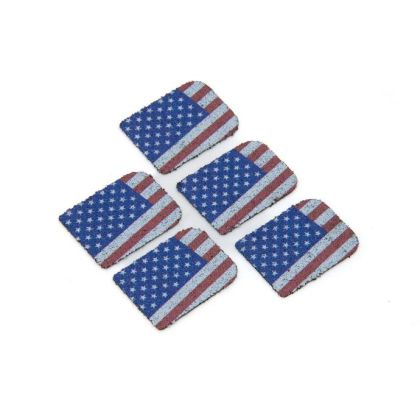 Armanov ​Flag-Printed Grip Tape for Speed Line Magazine Pads, 5 pc