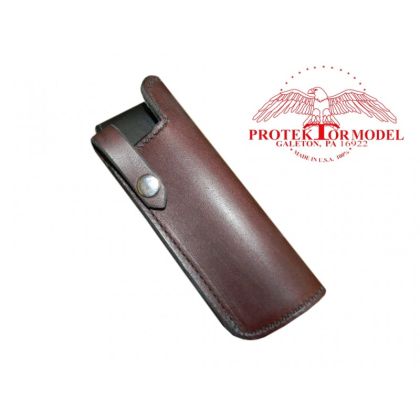 Protektor Model #20 deluxe usnjen etui za zaklep puške s trakom