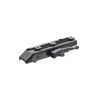 Contessa Simple Black S&B Convex Rail for Blaser