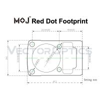 Vector Optics Frenzy-X 1x22x26 MOS Red Dot Sight FDE