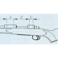 MAK steel picatinny rail, Mauser 98