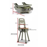 Bergara All Terrain Folding Shooting Chair 