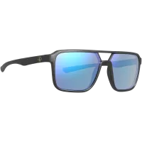 Black - Matte, Blue Mirror