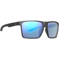 Black - Matte, Blue Mirror