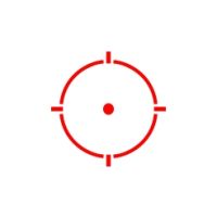 2 MOA Dot, 65 MOA Circle