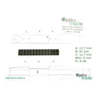 EAW Picatinny Rail for Browning BAR (20 MOA)