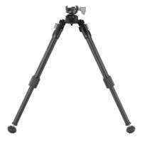 Vanguard Equalizer 2QS A Aluminum Gun Bipod with Pic Rail Adapter
