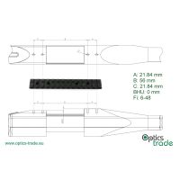 ERA-TAC Picatinny rail for Steyr SBS B: 56 mm