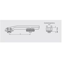 ERAMATIC One-Piece Swing mount, FN Browning BAR, LM Rail