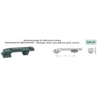 ERAMATIC One-piece Pivot mount, Heym SR 21, S&B Convex rail