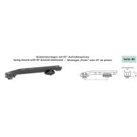 ERAMATIC One-Piece Swing mount, without bases, Zeiss ZM/VM rail