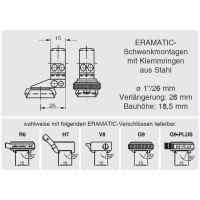 ERAMATIC Swing (Pivot) mount, H&K SLB 2000, 26.0 mm