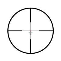 Illuminated bullet drop compensation reticle