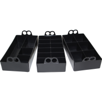 MTM Ammo Can Organizer Insert with 22 compartments, 3 pack