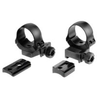 Recknagel Mount Rings with bases, Howa 1500, S&B Convex rail