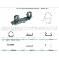 Recknagel SSK-II One-Piece Mount for 12 mm Dovetail, 30 mm