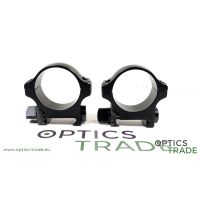 Recknagel Two-Part Tip-Off Rings with Triangular Nut for Picatinny/Weaver Rail, 30mm - 6 mm / KR 0.0 mm / Yes