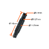 UTG AR15 4&5 Prong A1/A2 Dual Front Sight Tool 