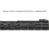 UTG Pro 3-Slot M-LOK Picatinny Rail Section