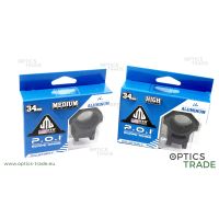 UTG Pro 34 mm P.O.I Picatinny Rings