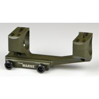 Warne Gen 2 Extended Skeletonized 30 mm MSR Mount Military Green